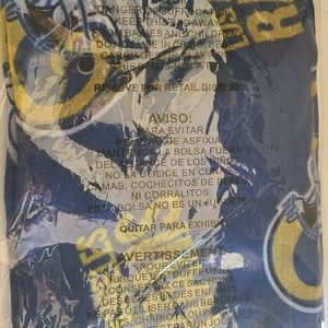 LA Rams Sheer Infinity Scarf 